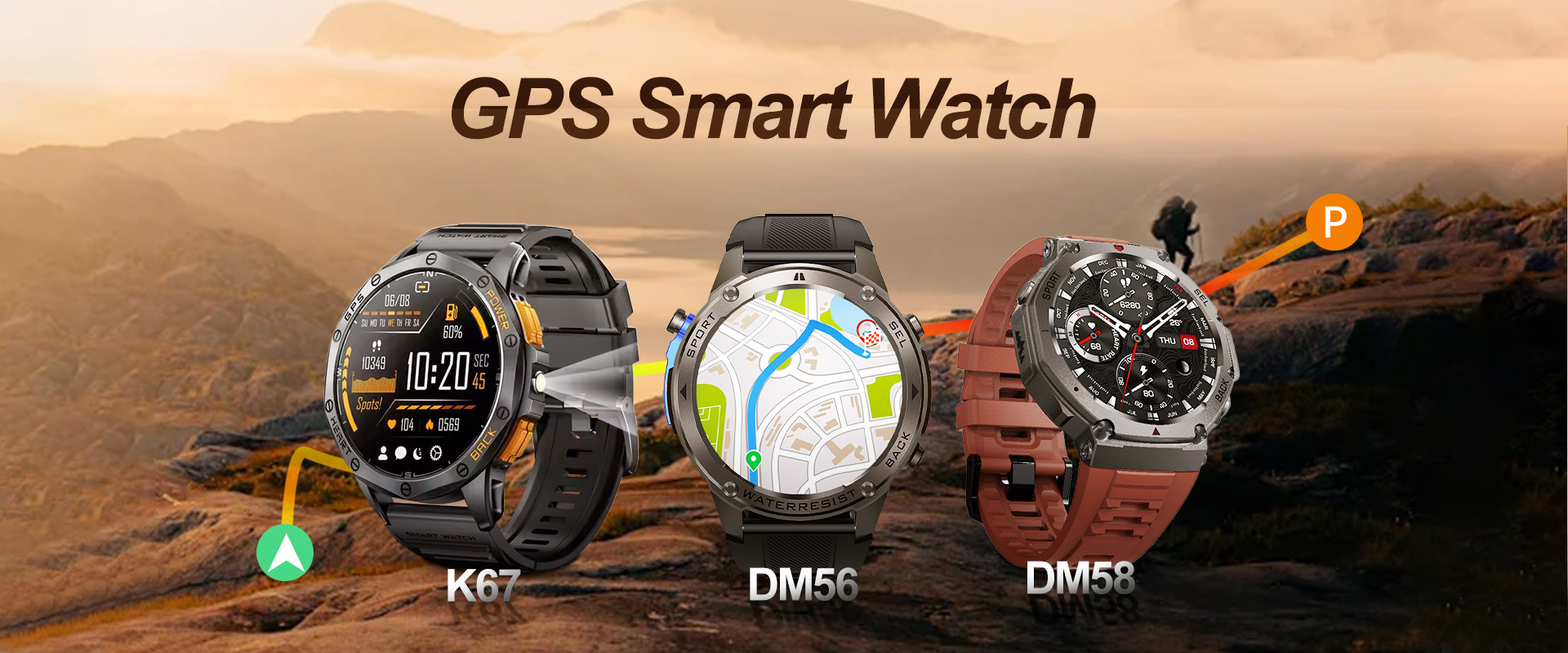 kwaliteit GPS-smartwatch fabriek