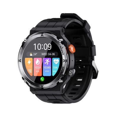 C21 Pro Sport Mensen Smart Watch Outdoor BT Call 410mAh Big Battery IP68 Waterdicht