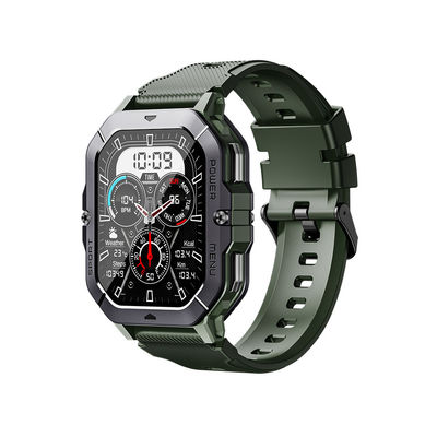 C28 Mensen Sport Smart Watch 2,02 inch Groot geheugen 410mAh Batterij 1ATM Waterdicht