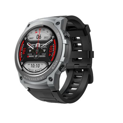 DM55 Mensen Smart Watch 1,43 inch Amoled Screen Smartwatch IP68 Waterdicht OEM Logo Custom