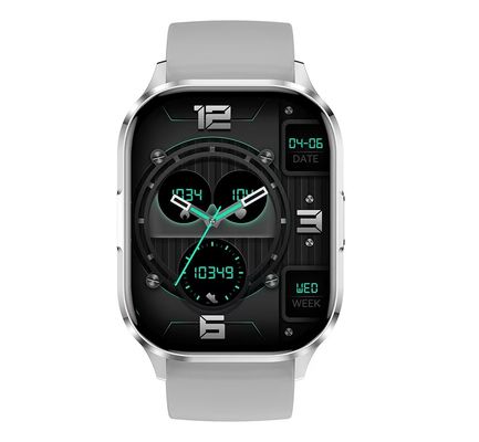 AMOLED Screen Men Smart Watch HK21 2,01 inch BT Calling Smartwatch Met weervoorspelling